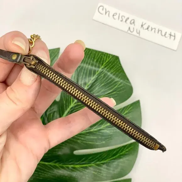 Louis Vuitton RARE Pochette Cles Key Pouch Vintage 1st Edition Monogram Keychain - Picture 4 of 9